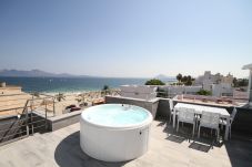 Terraza con vistas al mar