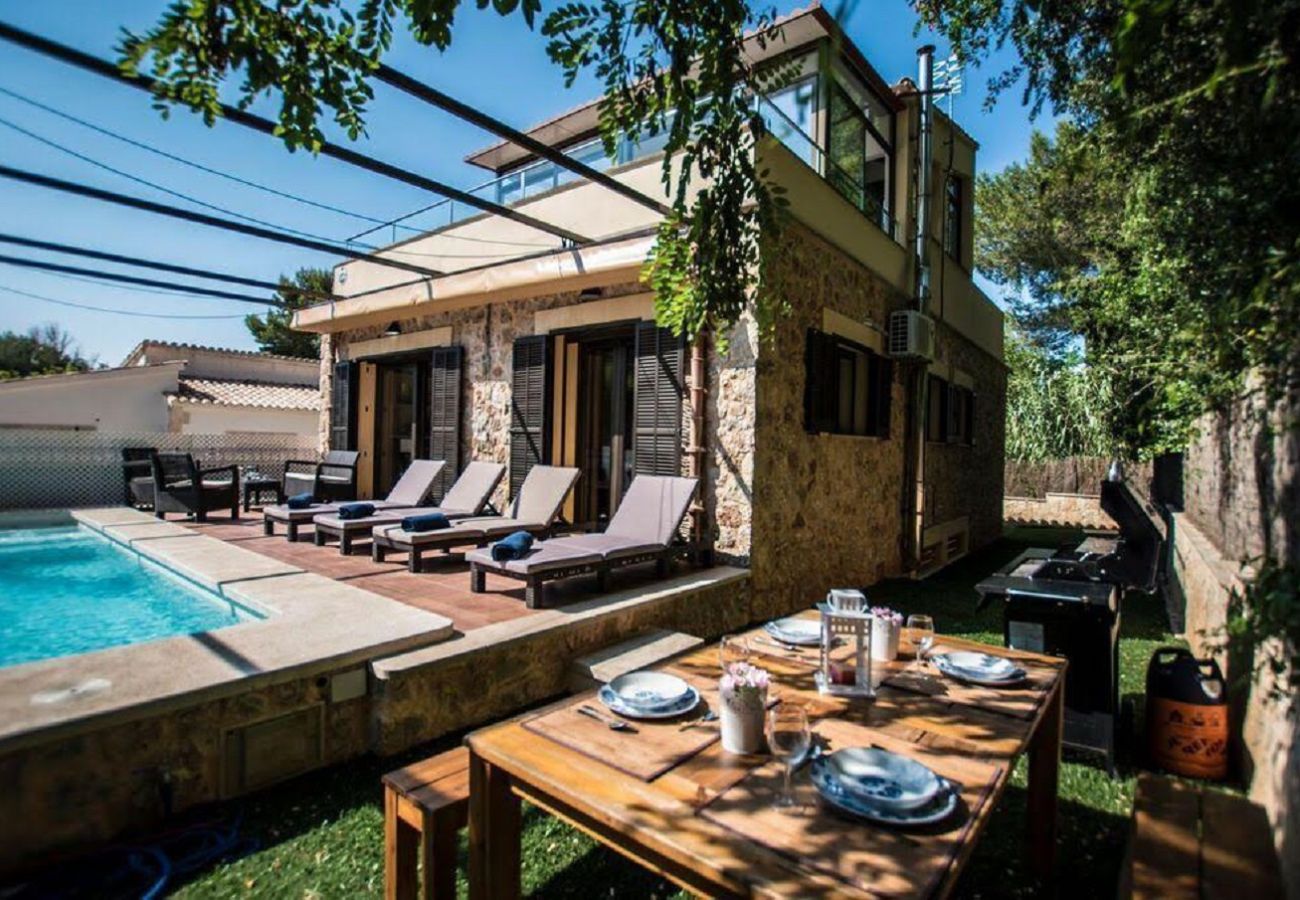 Villa en Mal Pas - Bon Aire - Villa Gabriela: Elegancia y confort con piscina privada en Cielo de Bonaire, cerca de playas y naturaleza